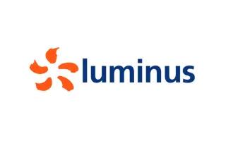 Logo Luminus qui a organisé son événement chez Eventify au Luxembourg