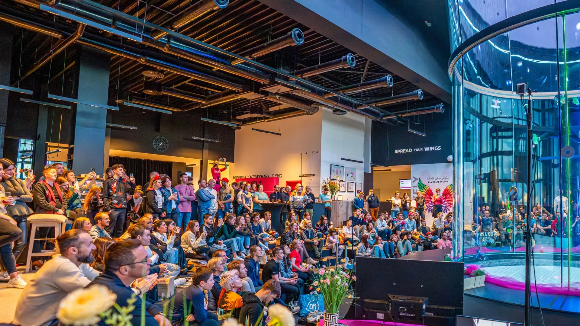 Le grand hall d'événement d'Eventify au Luxembourg